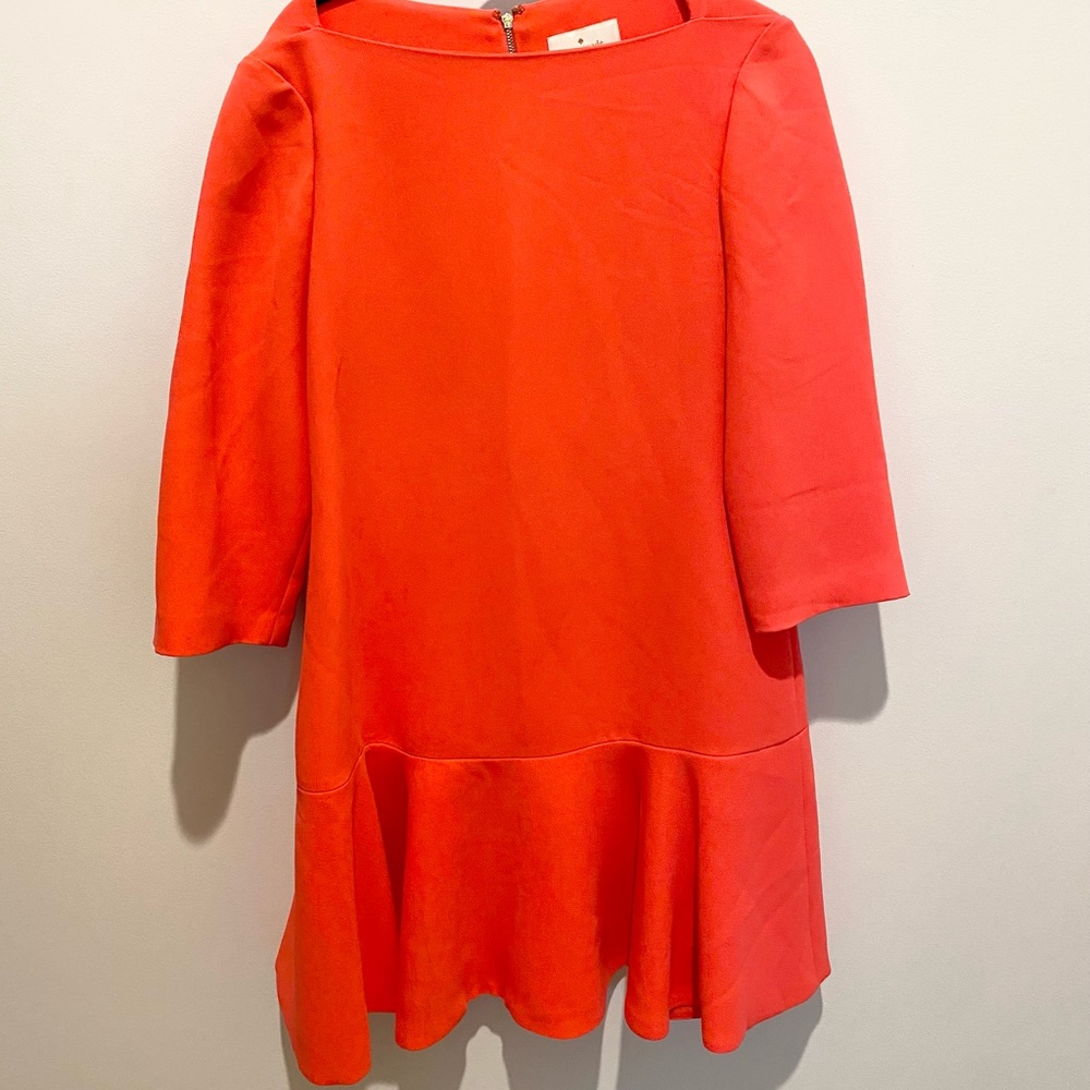 Kate spade neon pink dress